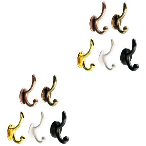 10 Pcs Mini House Hooks Wall Hangers Tiny Clothing Hooks 2