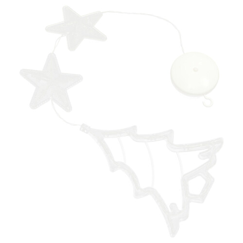 5pcs Christmas Window Light Suction Cup Decor for Home Shop 1