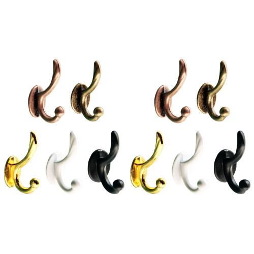 10 Pcs Mini House Hooks Wall Hangers Tiny Clothing Hooks 1