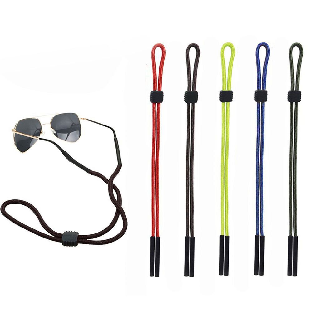 Ohphcall 15Pcs Skid Resistance Glasses Chain Adjustable Eyeglass Strap Eyeglass Cord For Reading Sunglasses