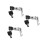 3Pcs Zinc Alloy Box Locks with Keys for Toolboxes Multi-Use 6