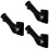 3 Pcs Universal Flag Pole Holder Flagpole Bracket Adjustable Mount 6