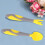 2 Sets Children'S Fork Spoon Cutlery Tableware Fruit Baby 8