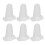18Pcs White Silicone Piping Tip Covers Reusable Dustproof Nozzle Caps 3
