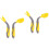 2 Sets Children'S Fork Spoon Cutlery Tableware Fruit Baby 4