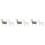 6 Pcs 3D Jigsaw Puzzles Goat Figurines Desktop Ornament Plastic 6