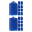 20 Pcs Rubber Billiard Cue Tip Protectors For Pool Snooker Stick 8