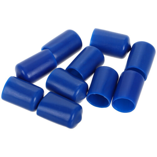 20 Pcs Rubber Billiard Cue Tip Protectors For Pool Snooker Stick 2