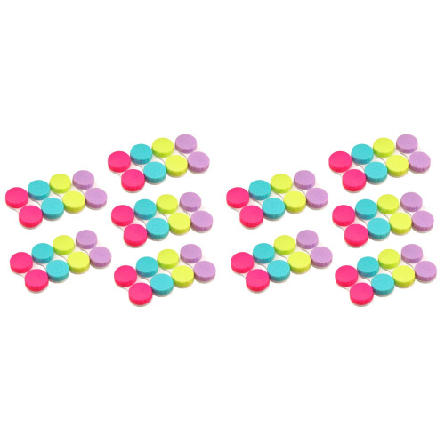 40 Pcs Double-Box Lens Cases Bright Color Portable Organizer 1
