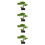 4pcs Welcome Song Desktop Artificial Flower Plastic 10