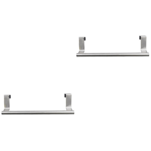 2 Pack Poles Space-Saving Towel Rack Laundry Room 2