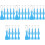 50 Pcs Portable Ticket Scratcher Plastic Label Remover Tool 5