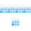 50 Pcs Portable Ticket Scratcher Plastic Label Remover Tool 6