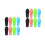16 Pcs Mini Gardening Tools Kit With Plastic Soil Scoops For Planting 6