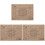 3Pcs Durable PVC Cutting Mat for Crafts Double-Sided Engraving Pad 2