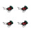 4Pcs Simulation Jinrikisha Model Retro Desktop Decoration 6