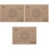 3Pcs Durable PVC Cutting Mat for Crafts Double-Sided Engraving Pad 3