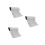 3Pcs Durable Grey Calligraphy Practice Mat for Water Ink Writing 7