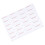 72Pcs Eyebrow Stencil Makeup Kit Reusable Template 4