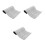 3Pcs Durable Grey Calligraphy Practice Mat for Water Ink Writing 3