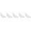 15 Pcs Steel Ruler Office Multi-Purpose Ruler Art 9