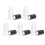 Aluminum Ceiling Light Cover Square Lampshade For Bathroom Kitchen Easy Install Modern Style Light Diffuser 8