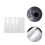 12 Pcs Transparent Plastic Book Covers For Water Protection 9