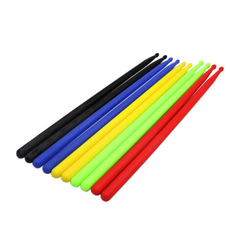 One Pair Of Lightweight Nylon Drumsticks For Drums Blue 1