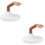 2 Sets Manicure Fake Hands Training Practice Finger Nail Art Models 6