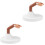 2 Sets Manicure Fake Hands Training Practice Finger Nail Art Models 3
