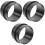 3Pcs Air Ducting Connector Heater Line Hose 3