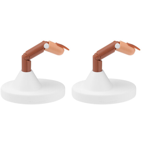 2 Sets Manicure Fake Hands Training Practice Finger Nail Art Models 1