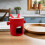 Ceramic Ice Cream And Chocolate Fondue Pot Set With Fork 6