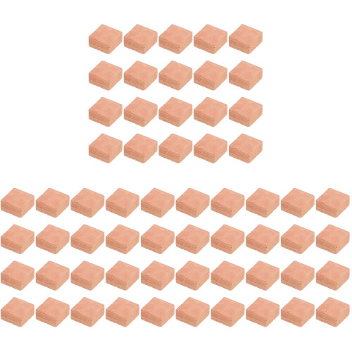 60 Pcs Simulated Bricks Clay Mini Garden Brick 1