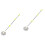 2Sets Wischgriff-Set Mit Drehbarem Edelstahlstab Und Mikrofaser 6