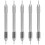5Pcs Silver Alloy Badminton Nail Machine Tools Dual Head Racket Setter 10