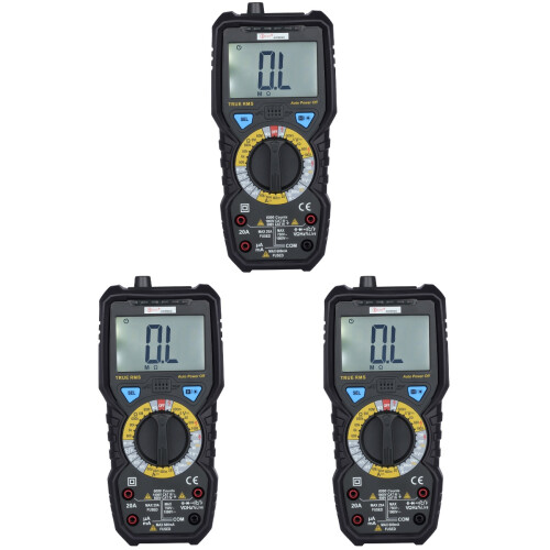 3pcs 6000 Multi Meter High Precision 1