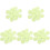 100 Pcs Fluorescent Reflective Snowflake Adhesive Stairs Tapes 2