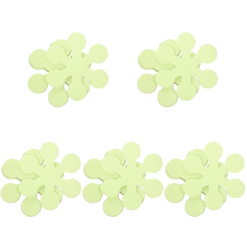 100 Pcs Fluorescent Reflective Snowflake Adhesive Stairs Tapes 1