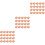 60 Pcs Simulated Bricks Clay Mini Garden Brick 5