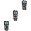 3pcs 6000 Multi Meter High Precision 5