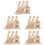 5 Sets Easter 3D Puzzle Model Rabbit Egg House Toy 8