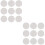 200 Pcs Accessories White Skin Care 6