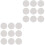 200 Pcs Accessories White Skin Care 3