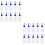 20Pcs Refillable Plastic Glue Bottles with Pointed Tip for Liquids 8