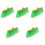 5pcs Broom Head Asia Plastic Replace 4