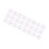 96Pcs Convenient Eyebrow Makeup Stencils White for Women Gift 1