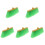 5pcs Broom Head Asia Plastic Replace 3