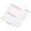 96Pcs Convenient Eyebrow Makeup Stencils White for Women Gift 2
