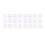96Pcs Convenient Eyebrow Makeup Stencils White for Women Gift 8